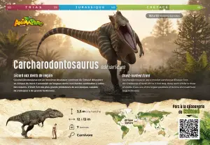 Panneau Carcharodontosaurus