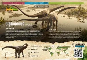 Panneau Diplodocus