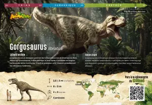 Panneau Gorgosaurus
