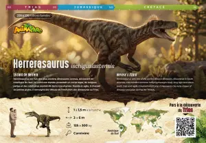 Panneau Herrerasaurus