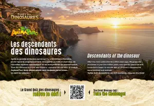 Panneau Les descendants des dinosaures
