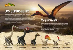 Panneau Les ptérosaures
