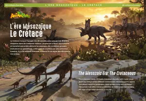Panneau L’ère Mésozoïque — Le Crétacé