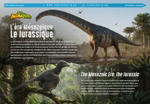 Panneau L’ère Mésozoïque — Le Jurassique
