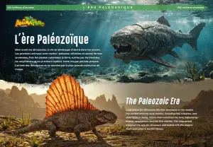 Panneau L’ère Paléozoïque