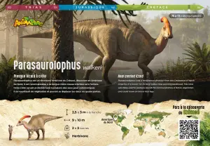 Panneau Parasaurolophus