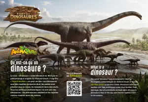 Panneau Qu’est — ce qu’un dinosaure