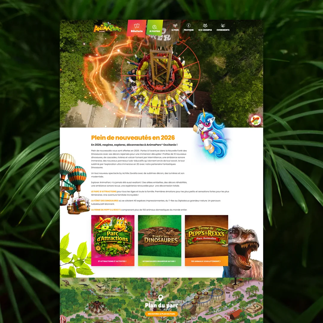 Conseil en communication, Branding, Digital Animaparc