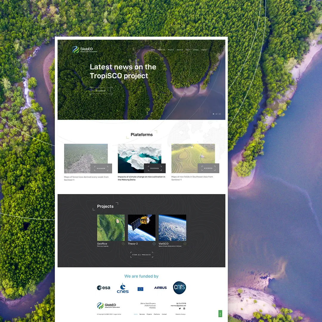 Création de site internet GlobEO