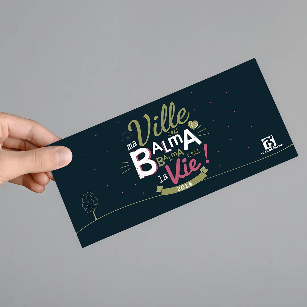 Publicité, Print Ville de Balma