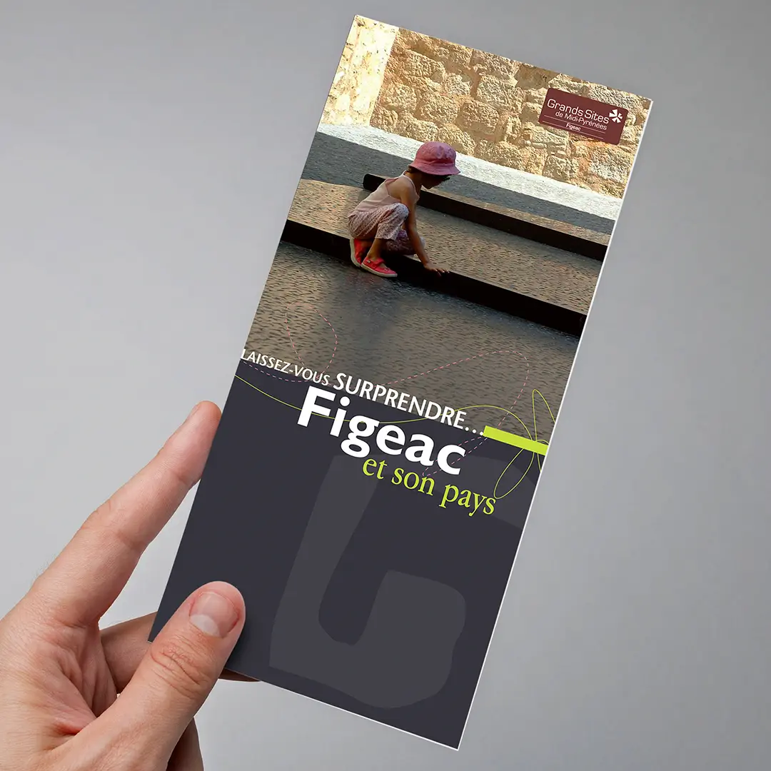Publicité, Print Ville de Figeac