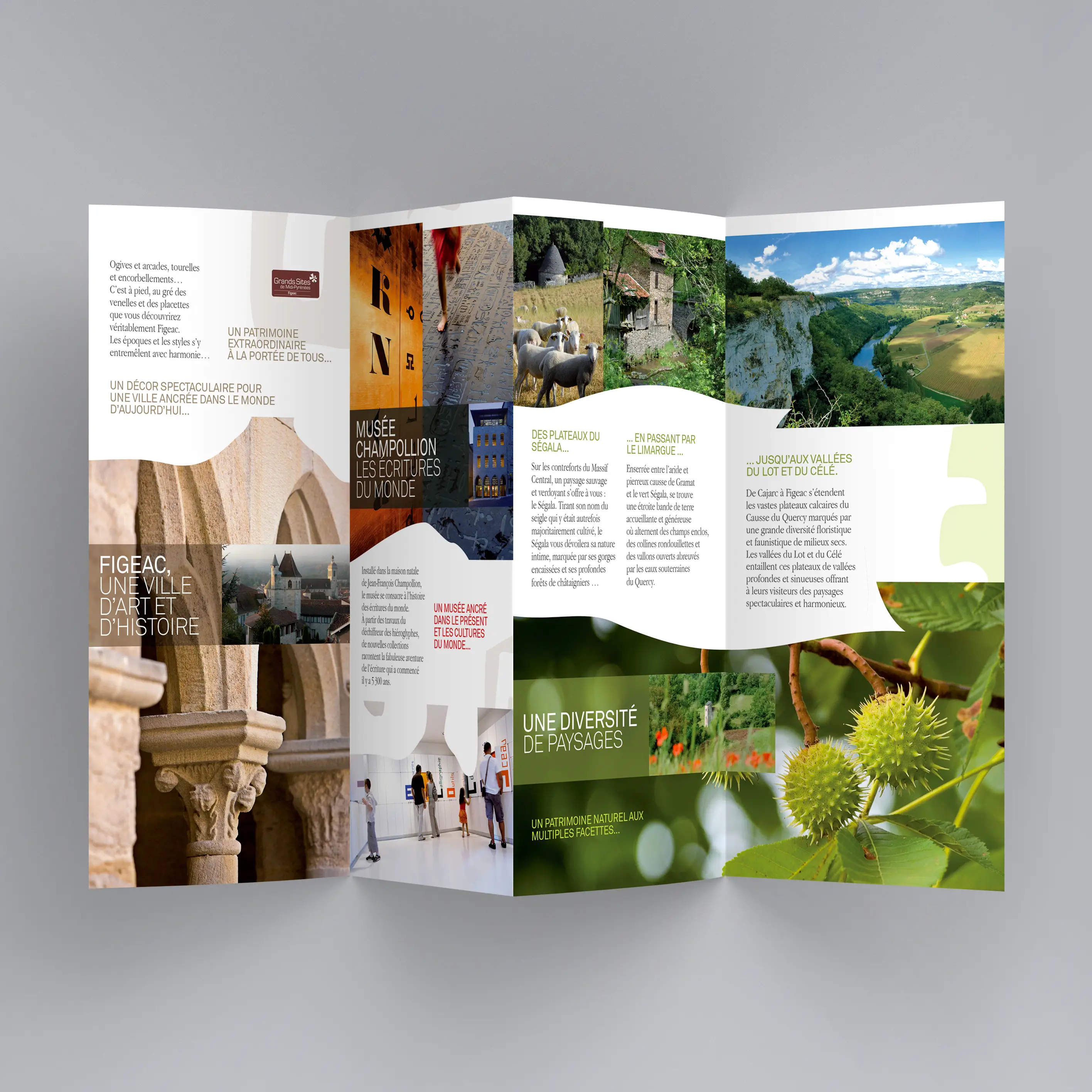 Publicité, Print Ville de Figeac