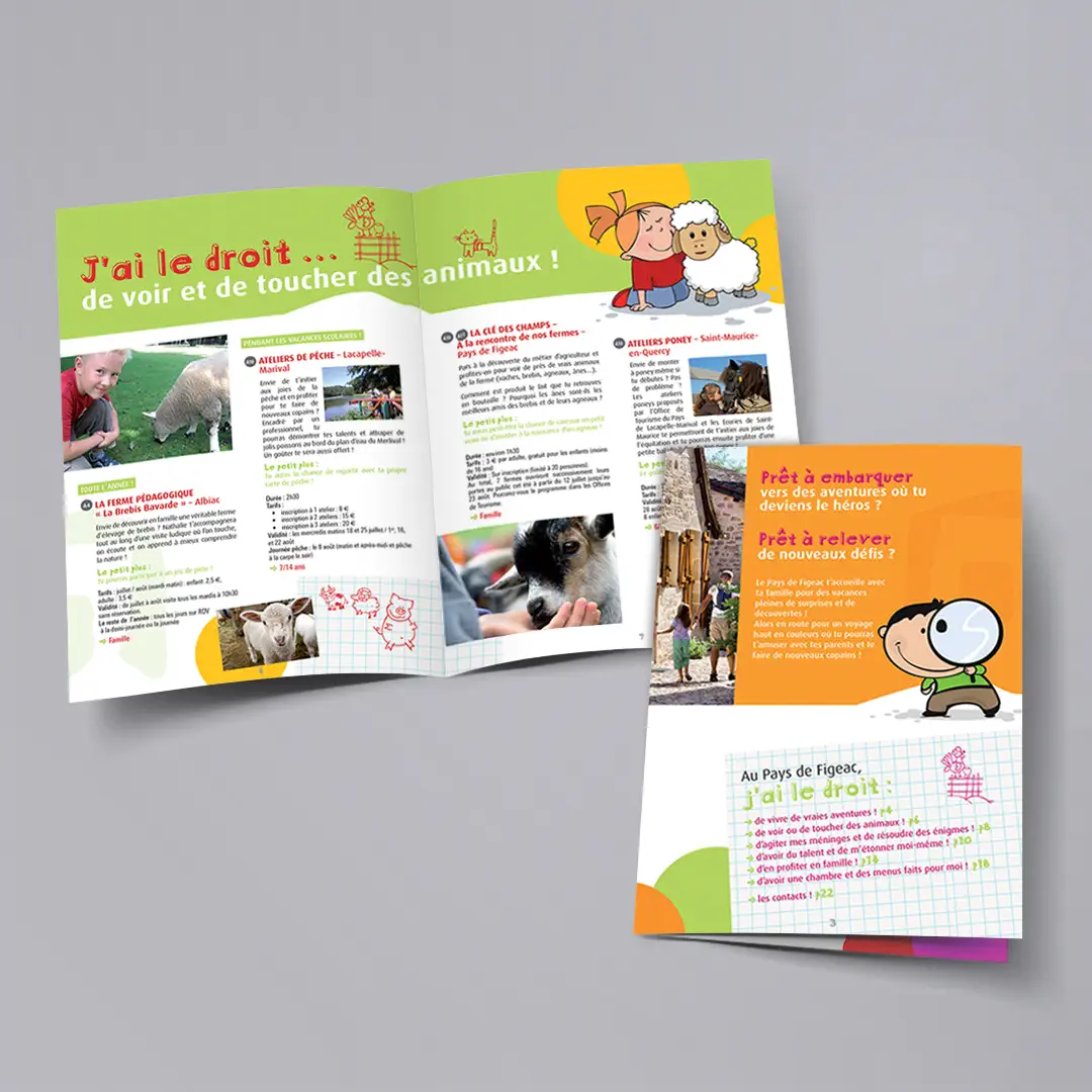 Publicité, Print Ville de Figeac