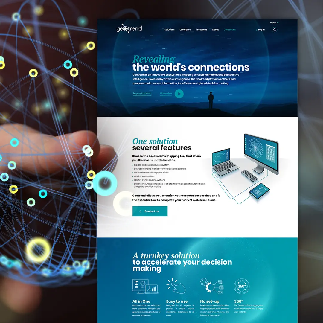 Création de site internet Geotrend