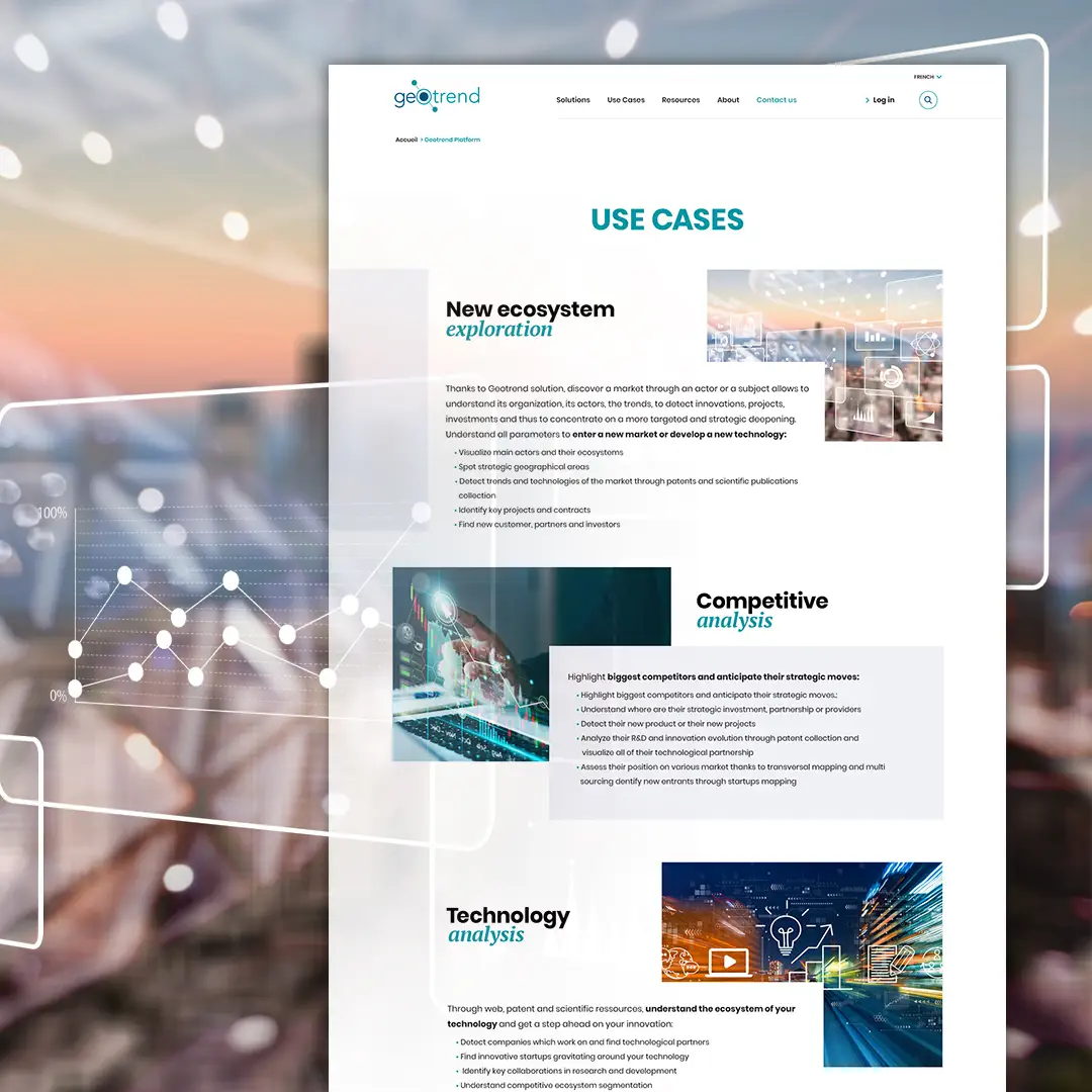 Création de site internet Geotrend