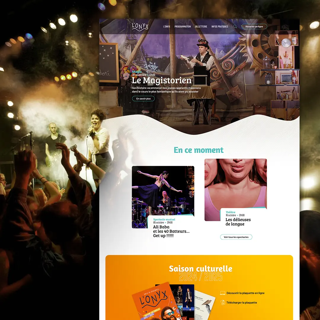 Création de site internet L'Onyx