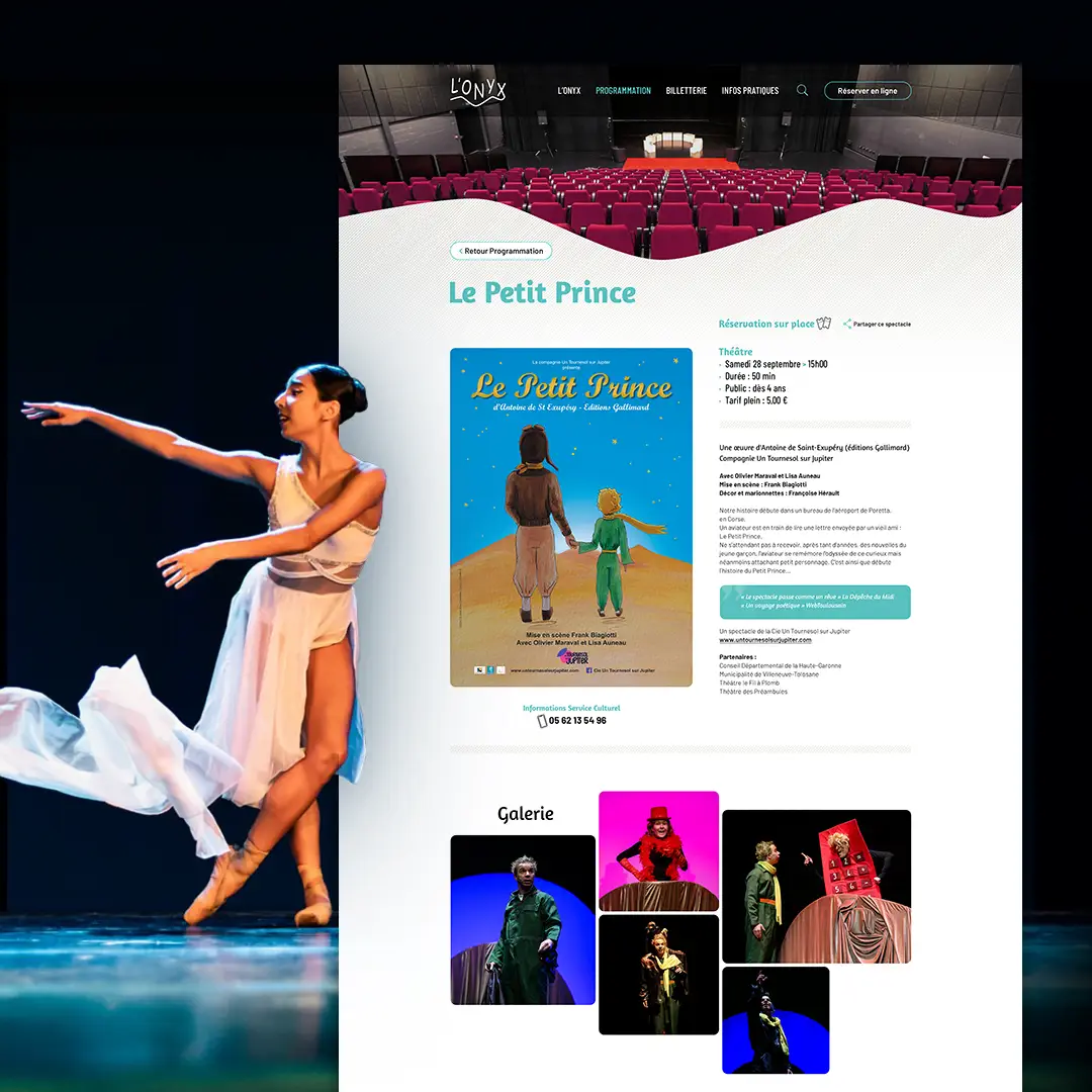 Création de site internet L'Onyx