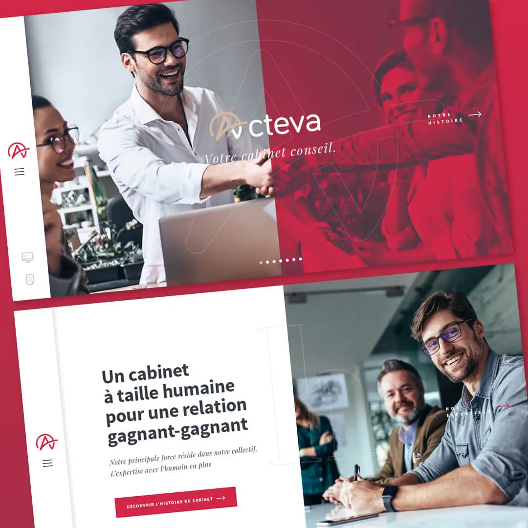 Branding, Création de site internet Acteva