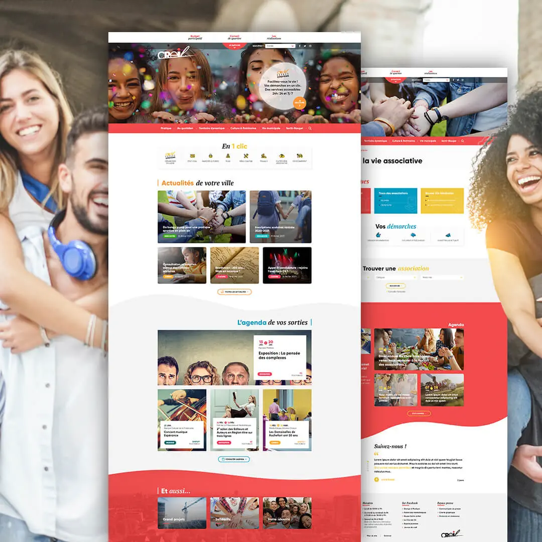 Création de site internet Ville de Creil