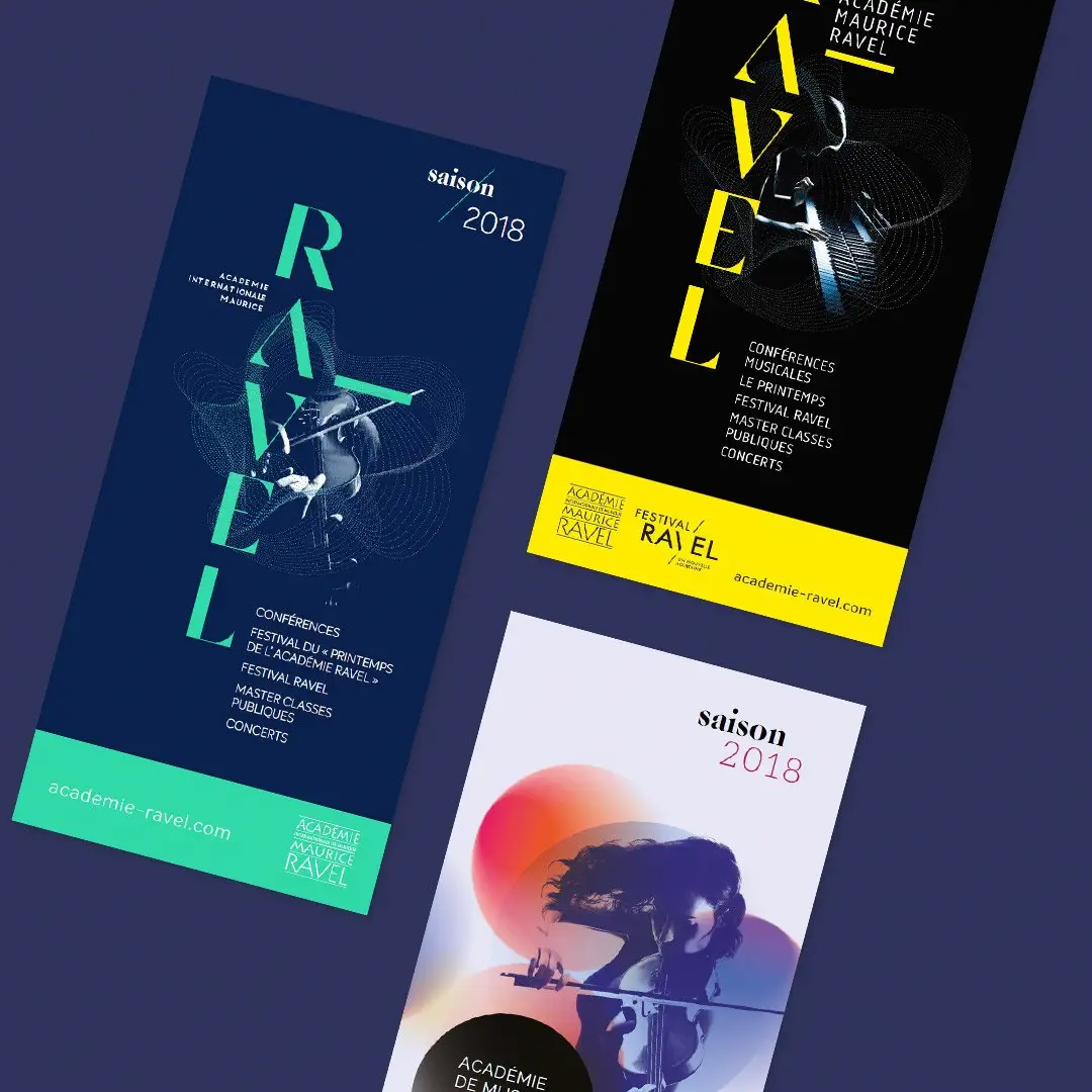 Branding, Publicité Festival Ravel