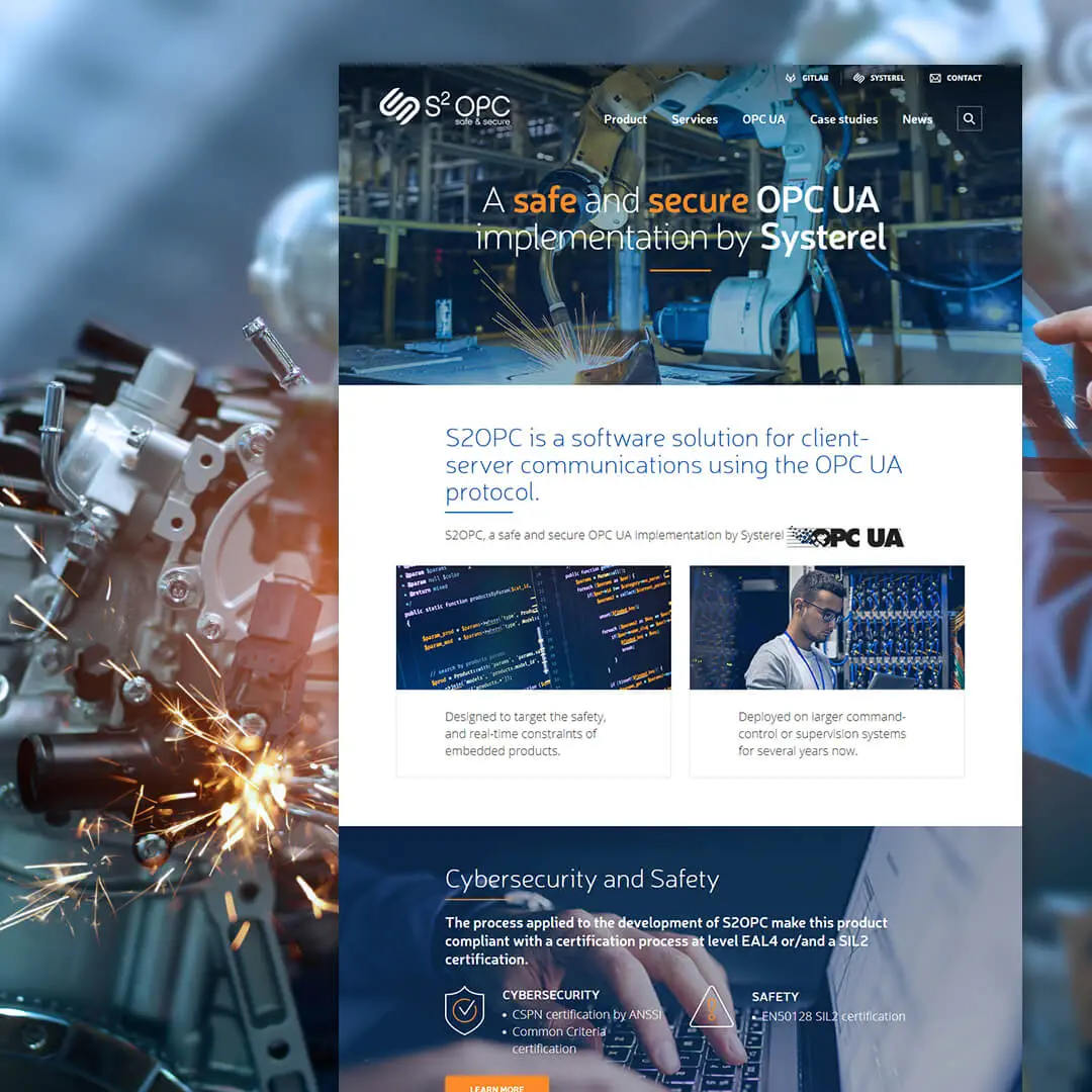 Création de site internet Systerel