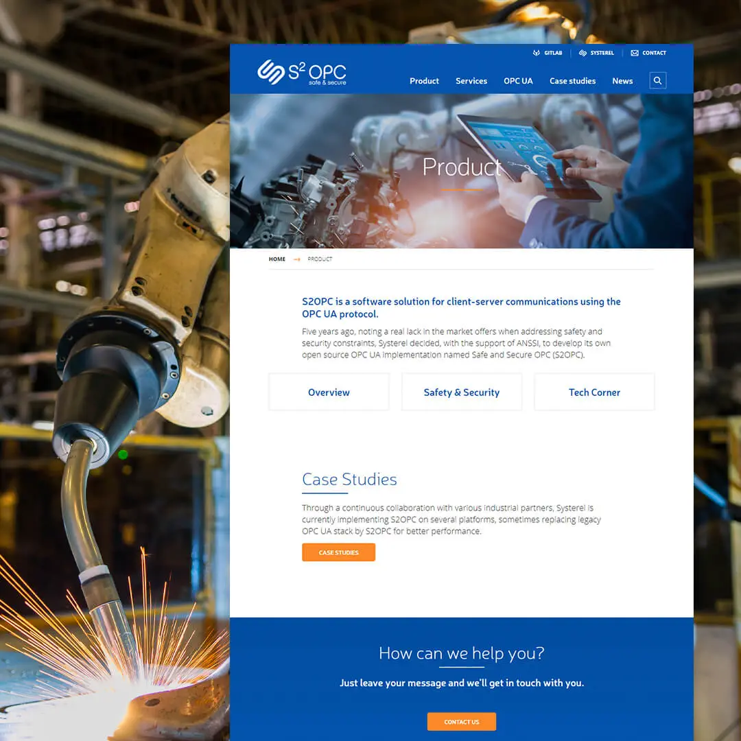 Création de site internet Systerel