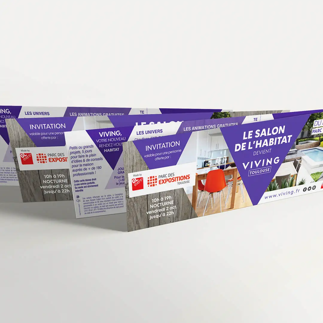 Branding Salon de l'Habitat - Viving