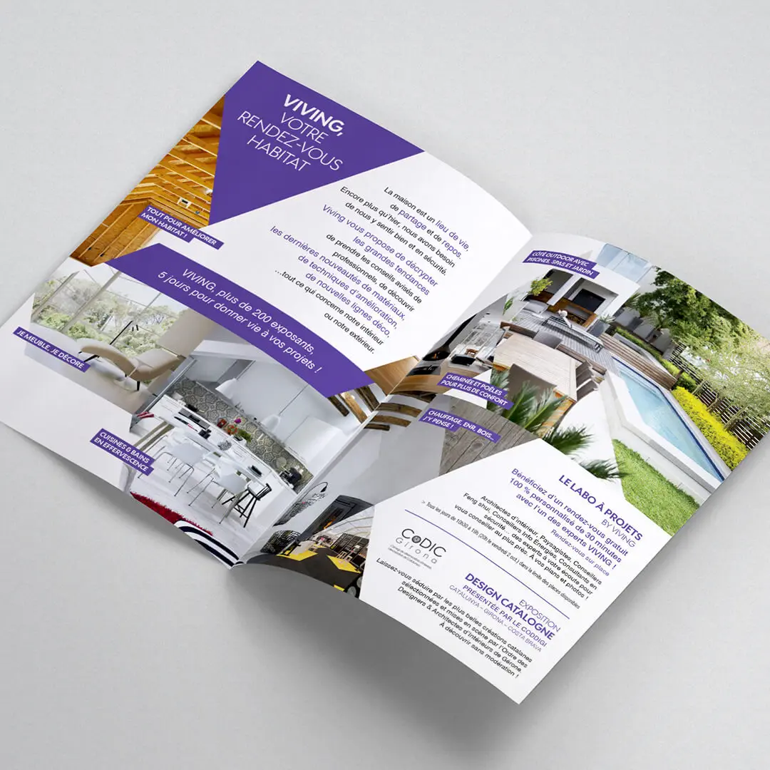 Branding Salon de l'Habitat - Viving