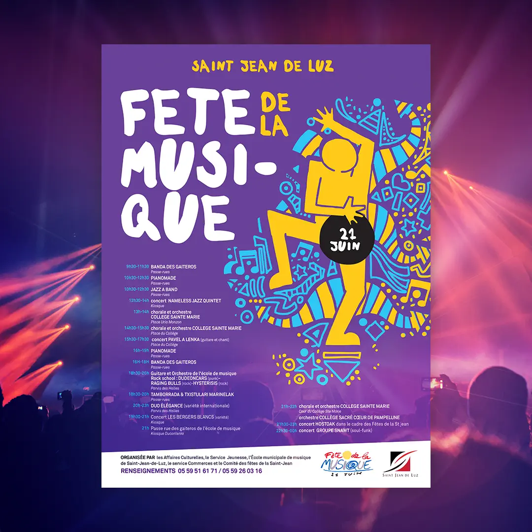 Branding, Publicité Ville de Saint-Jean-de-Luz