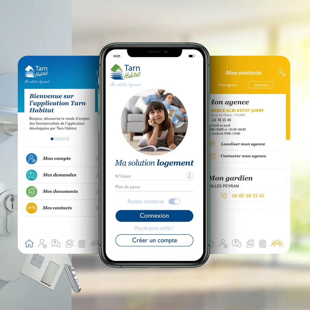 Création de site internet Tarn Habitat