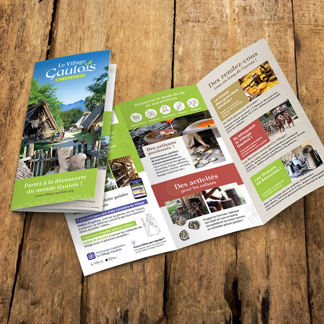 Création de site internet Village Gaulois