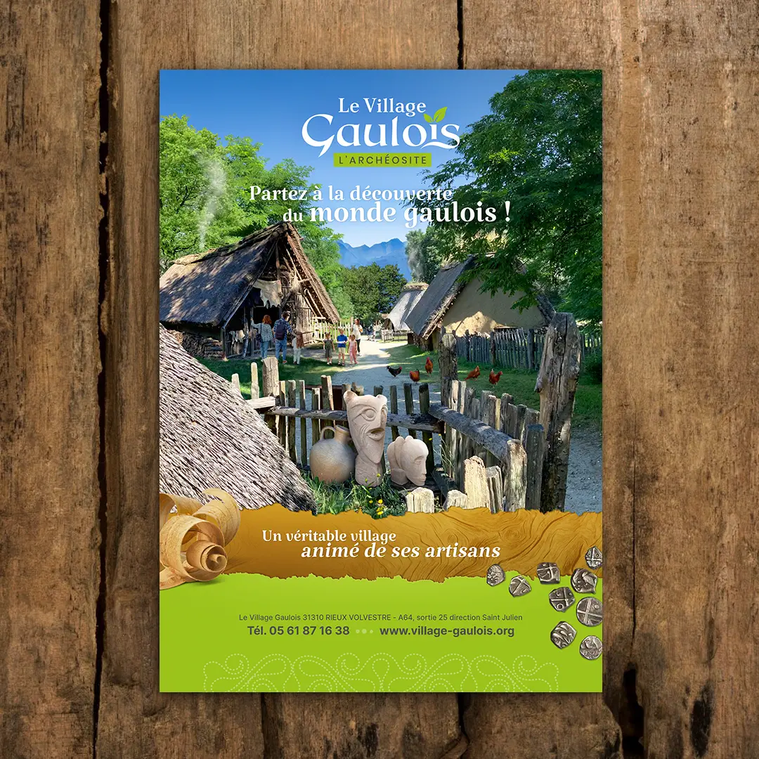 Création de site internet Village Gaulois